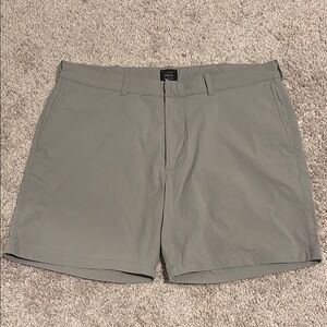 J. Crew Gray Flat Front Men Shorts